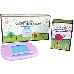 Карманный английский алфавит Монтессори G-Toys Котик 224 слова в коробке (1951584298)