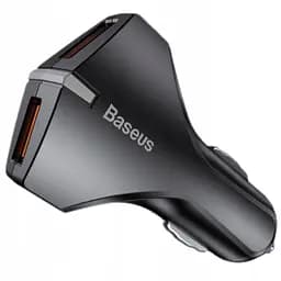 Автомобільний зарядний пристрій Baseus Rocket Dual USB 3A QC 3.0 Fast Charge Black CCALL-RK01