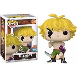 Фігурка Funko Pop Сім смертних гріхів Меліодас The Seven Deadly Sins Meliodas 10 см Exclusive SDS M E 1344