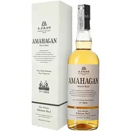Віскі Amahagan Edition №1 Blended Malt Japanese Whisky 47% 0.7 л у подарунковій упаковці