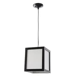 Люстра подвесная Brille деревянная E14 40W BK (BKL-236S/1)