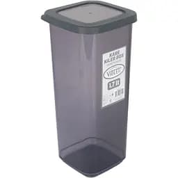 Контейнер для сыпучих продуктов Violet House 1.7 л черный (0311 Transparent Black)