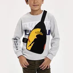 Сумка через плече дитяча PUBG:Battlegrounds 29х17 см сумка слінг для хлопчика (01954)