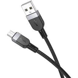 Кабель Hoco X109 Energy silicone charging data cable Micro (L=1 м) чорний