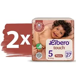 Набір підгузки-трусики Libero Touch Pants 5 (9-14 кг) 54 шт. - мініатюра 2
