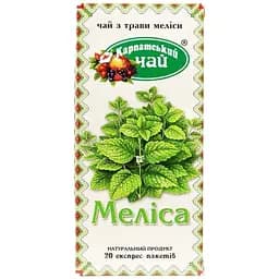 Чай Карпатський Чай Мелисса 54 г (40 шт. x 1,35 г)