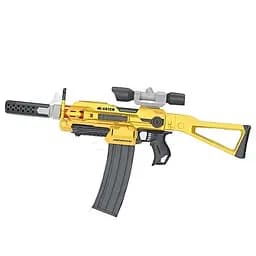 Автомат SB 584, на батарейках, 40 мягких патронов на присосках, магазин на 22 патрона