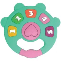 Прорезыватель для зубов Lindo, зеленый (LI 327 зел)