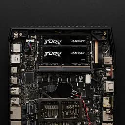 Модуль пам'яті для ноутбука SoDIMM DDR4 32GB 3200 MHz Fury Impact Kingston Fury (ex.HyperX) (KF432S20IB/32) - мініатюра 3