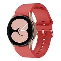 Ремінець для Samsung Galaxy Watch 5 Pro - червоний ширина кріплення 20мм силікон розмір L Watchbands Color (WB250748) - мініатюра 2