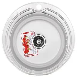 Кухонна мийка Zerix Z510-06-180D decor ZM0585, Decor