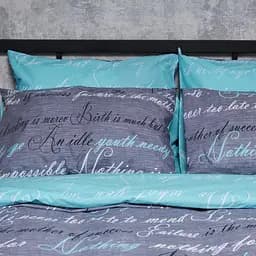 Комплект постільної білизни Moon&Star полуторний 143х210 наволочки 2х40х60 Autograph Бязь Gold Люкс - мініатюра 5