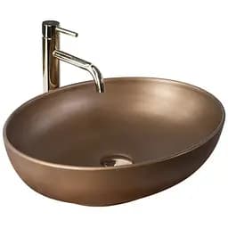 Умивальник Rea Villa накладний Old Gold REA-U9669, Золотий