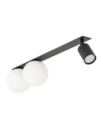 Светильник поворотный, спот TK Lighting 10928 Vox GU10+G9 3x10W+8W IP20 черный