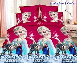 Комплект постільної білизни TAG Tekstil 1.5-спальний 000209869 (Frozen Fever) - мініатюра 2