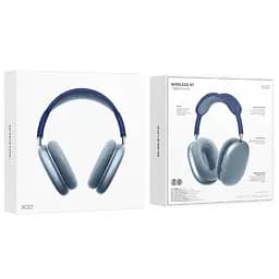 Накладні бездротові навушники Borofone BO22 Elegant Blue - мініатюра 3