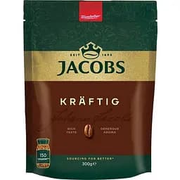 Кава розчинна Jacobs Kraftig сублімована 300 г