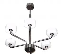 Люстра подвесная Brille для гостиной E14 60W CH (BR-174S/6)