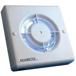 Стандартный вытяжной вентилятор для ванной 100 мм Manrose XF100S