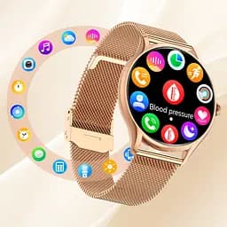 Годинник Smart Milano Gold Rubber, 2 ремінця - мініатюра 11