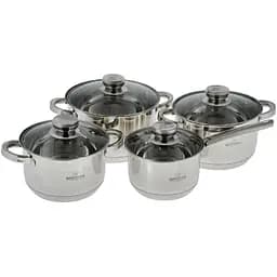 Набір каструль з кришками Bohmann BH 08-475, 8 предметів