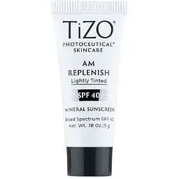 Денний крем з легким відтінком TiZO Photoceutical Skincare AM Replenish Lightly Tinted SPF 40, 5 г