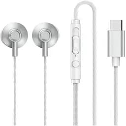 Навушники Remax Type-C Wired Earphone for Music & Call RM-711a білі