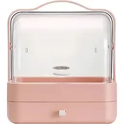 Органайзер для косметики XPRO YM206 Single Drawer на 2 секції рожевий (MER-14970_551)