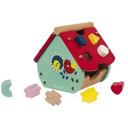 Сортер Janod Будиночок з годинником J08008