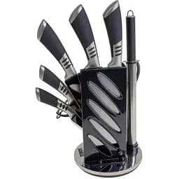 Набір ножів із підставкою Black (NS29SETKN)