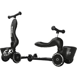 Самокат Scoot and Ride Highwaykick-1 Lifestyle Зебра, черный (SR-210621-ZEBRA)