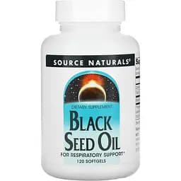 Олія чорного кмину Source Naturals Black Cumin Seed Oil 120 капсул