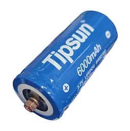 Акумулятор 32700 TiPsun LiFePo4 3.2V 6000mah літій-залізо-фосфатний на шпильках з різьбленням (18869)