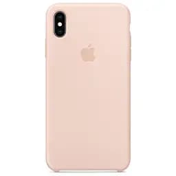Оригинальный силиконовый чехол Apple Silicone Case для iPhone XS Max (6.5") Pink Sand MTFD2LL/A