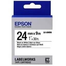Картридж с лентой Epson LK6WBN для принтеров LW-600P/LW-700/LW-Z710/LW-900P/LW-1000P/LW-Z5000BE Std B teh0015184