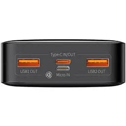 Зовнішній акумулятор (Power Bank) Baseus Bipow Digital Display 20W 20000 mAh Black (PPDML-M01) - мініатюра 4