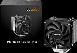 Воздушное охлаждение be quiet! Pure Rock Slim 3 Black (BK047)