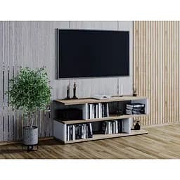 Тумба Moreli Id27-178 1400x526x398 мм дуб сонома белый (id27-178-sonoma-white)