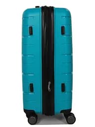 Валіза середня M поліпропілен Worldline Airtex 282 74л 64×41×26см Бірюзова - мініатюра 11