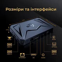 X96Q Pro+ Plus 4/64Gb Allwinner H728 (8 ядер) Android 14 - мініатюра 9