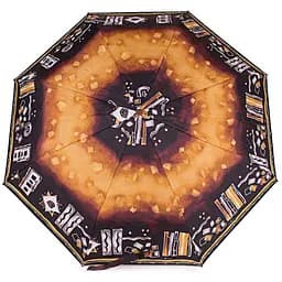 Женский складной зонтик полуавтомат Airton 101 см коричневый