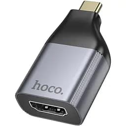 Адаптер перехідник Hoco UA33 Type-C to HDTV metal grey