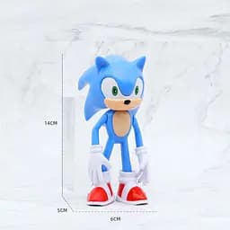 Набір фігурок Сонік, Іграшки персонажі Sonic the Hedgehog 6 шт - мініатюра 4
