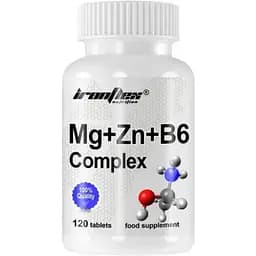Амінокислота IronFlex Mg+Zn+B6, 120 таблеток vit0003974