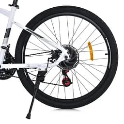 Велосипед SKD75 MTB 2605-2, 26 дюймів, сталева рама 16 Sunrun 24SP білий - мініатюра 9