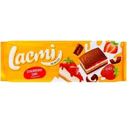 Уцінка. Шоколад молочний Roshen Lacmi Strawberry Cake 275 г (924960) 