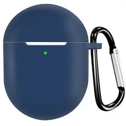 Чохол-накладка DK Silicone Candy Friendly з карабіном для Xiaomi Redmi Buds 4 (dark blue)