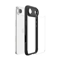 Чехол Spigen Ultra Hybrid для iPhone 17 Air Matte Black (ACS10310) + защитное стекло - мініатюра 6
