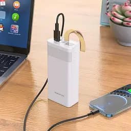 Універсальна мобільна батарея Power Bank Borofone BJ18A 30000mAh (Чорний) - мініатюра 6