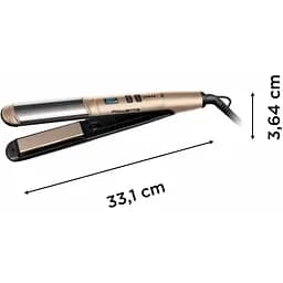 Випрямляч Rowenta Glam & Shine 2 в 1 золотий (SF4641F0) - мініатюра 9
